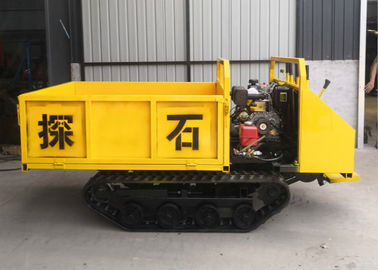 Zelflading de Vervoerderskipwagen van 1,5 Ton Automatische Rubbersporen voor Vervoer