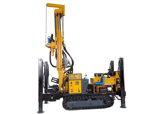 Crawler mobiele boormachine pneumatische boormachine mijnbouwwater pneumatische boormachine voor waterputten met twee doeleinden