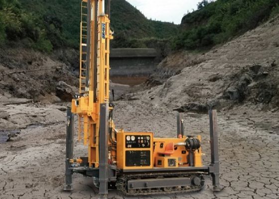 Het boren Diepte de Boringsinstallatie van het 400 Meter Pneumatische Roterende Kruippakje