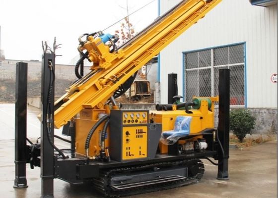 Geel 6m Rod Water Well Drilling Rig Hoog rendement 350 Meters