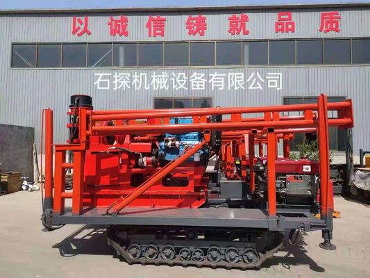 Grond het Testen zette het Gemotoriseerde Spoor Boor Rig Machine op
