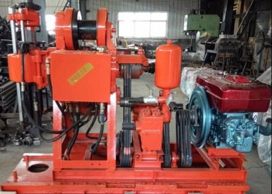 Hoge snelheidsgk200 Hydraulische 200M Soil Hole Drilling Machine