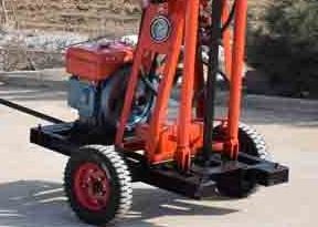 ST 50 Meters Diepte Kleine Draagbare 50mm Dia Core Drill Rig