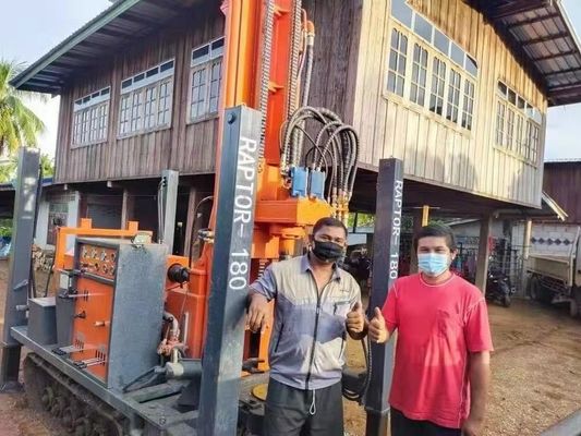 89kw 400m Hydraulische Waterput Boormachine Dth Machine Voor Engineering