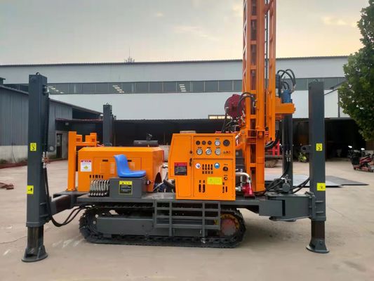 Het volledige Hydraulische 350m 1.25mpa Kruippakje zette Boorinstallatie op