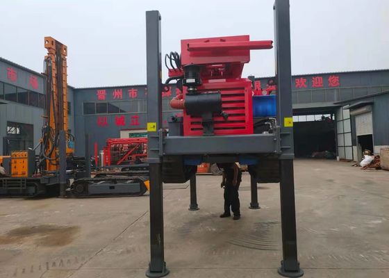 Op maat gemaakte ST200 Crawler gemonteerde boormachine hoge snelheid met Kaishan luchtcompressor