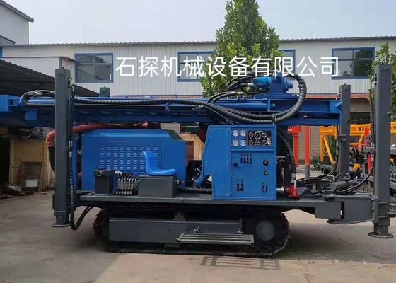 8.9t Oem 350 Meters Kruippakje zette Boor Rig Pneumatic High Speed op