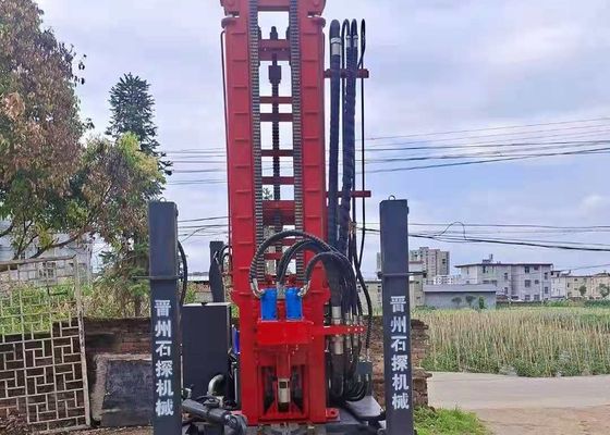 St 200 meter pneumatisch boorapparaat op maat Grote diameter Dieselmotor Vermogen
