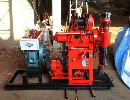 Kleine roterende boormachine XY-1A in de mijnbouw Diesel motor vermogen