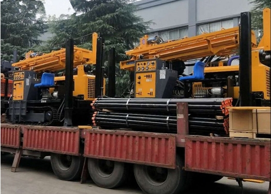 350 meter diepte rupsband boormachine met dieselmotor