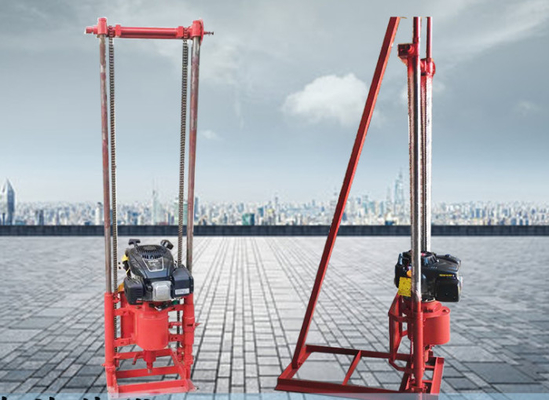 Kleine Draagbare 30m de Steekproefboor Rig Pneumatic Driven van de Dieptegrond