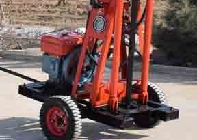 St 50 OEM Techniek die Rig Soil Testing With Wheels boren