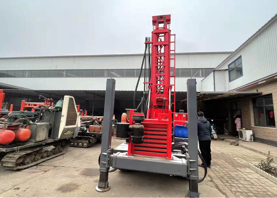 200m Diep Boorgat die Rig Pneumatic Tractor Mounted Dth boren