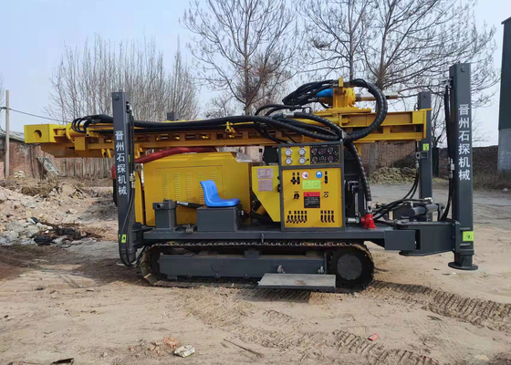 Diepte 400m Hydraulische van het de Machinekruippakje van de Waterboring Grote Pneumatisch