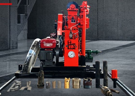 De vouwbare Diepe Machine van de 360 Graad Geologische Boring 50 Meters