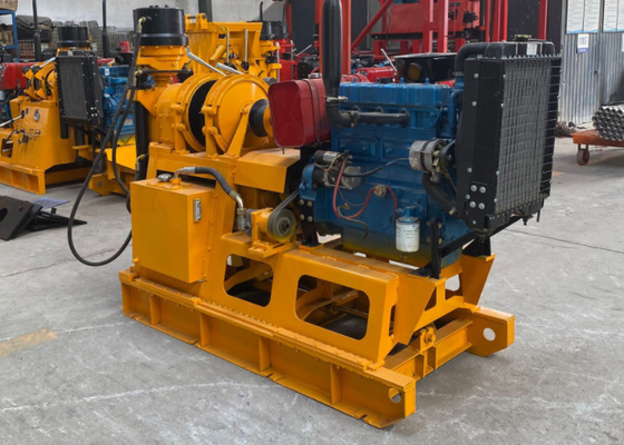 Goudwinning geologische boormachine 500 meter boordiepte