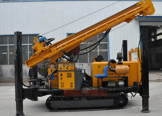 St 200 Pneumatische rig Grote motor diepe boor met luchtcompressor en BW 250 modderpomp
