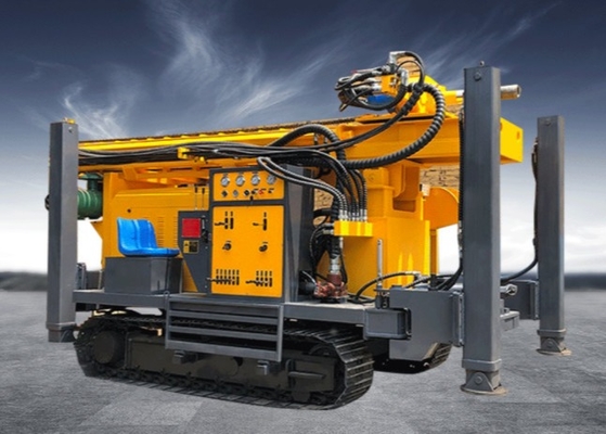 92 kW Yuchai Diesel Engine Pneumatische boormachine voor diepwaterboring 350 meter
