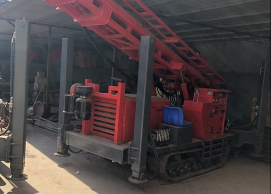De diepe Installatie van de Boorgat Pneumatische Boring 200 Meters met Kaishan-Luchtcompressor en Modderpomp