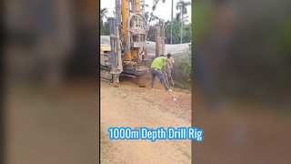 1000 m waterputboorinstallatie extreme diepte