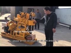 Gk-200 Geologische Boringsinstallatie, Kruippakjetype Hydraulische de Boringsinstallatie van de Waterput