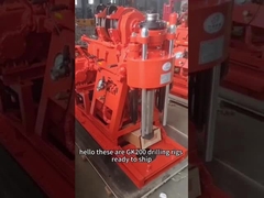 Draagbare Installatie van de de Techniekboring van het Mijnbouwonderzoek 300mm Gatendiameter 200 Meters Diepte