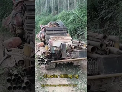 50 tot 300 mCrawler boorplatform voor berggebieden