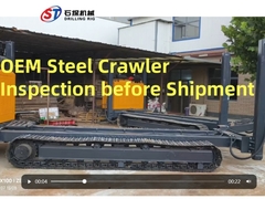 Heeft u interesse in Laadvermogen Alloy Steel Crawler Track Onderstel Slijtvast?