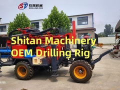 Rood / Geel / Blauw Pneumatische grote boormachine OEM Design