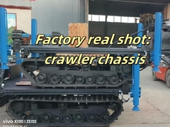 Duurzame outriggers Crawler Track onderstel 5 MT laadvermogen