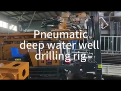 Rupsbandboorinstallatie met 3 meter boorstang hydraulische boorgat boormachine