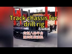 Crawler gemonteerd boorapparaat voor het boren in rotsachtige gebieden