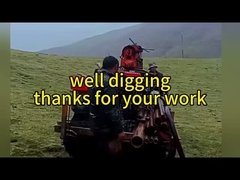 Duurzame bodemkernboormachine met terreinvaardig rupschassis