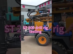 St200 Pneumatische Boorinstallatie Duurzame Dth Rotsblasting Diepwater Boorgat