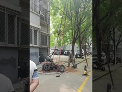 200 meter bodemproef boormachine wielen of crawler gemonteerd draagbaar