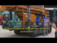 BW320 Draagbare horizontale zuigerpomp, modderpomp voor het boren van waterputten en exploratieboren