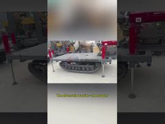 Mobiele hydraulische crawler boormachine, spoor gemonteerde boormachine gemakkelijke bediening