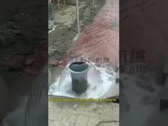 Pneumatische boormachine met hydraulische toren