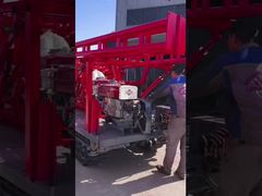 Eenvoudig te bedienen draagbare kernboormachine 100m - 200m boordiepte ISO 9001 goedgekeurd