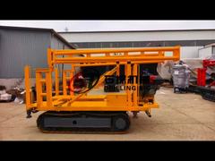 Diepte 200m bodemproefboormachine voor kernboring met 22 pk dieselmotor