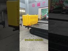 Multifunctionele stalen rupsonderstel gemonteerde mijnbouwboormachine voor u